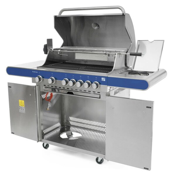 G21 Florida BBQ Premium line gázgrill, 7 égőfej + ajándék nyomáscsökkentő