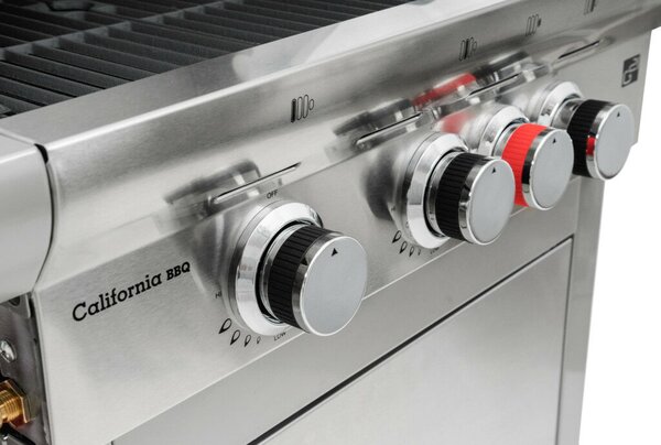 G21 California BBQ Premium line gázgrill, 4 égőfej + ajándék nyomáscsökkentő