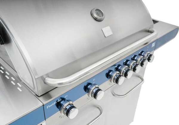 G21 Florida BBQ Premium line gázgrill, 7 égőfej + ajándék nyomáscsökkentő