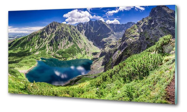 Konyhai dekorpanel Fekete tó tatry