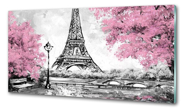 Konyhai falvédő Párizsi eiffel-torony