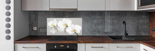 Konyhai falburkoló panel Orchidea