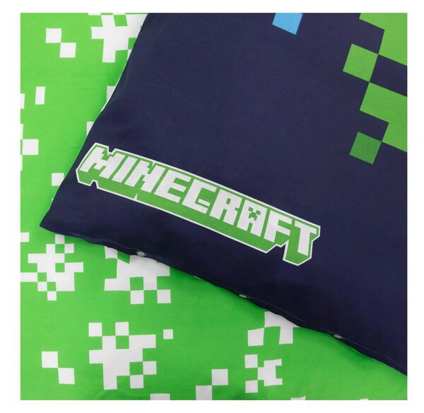Gyerek ágynemű MINECRAFT HEROES színes Ágyneműhuzat mérete: 70 x 80 cm | 140 x 200 cm