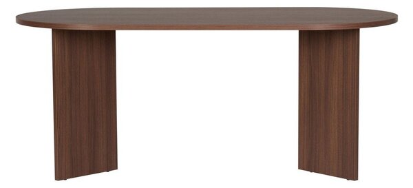 Étkezőasztal diófa dekorral 89,5x180 cm Sablin – Kalune Design