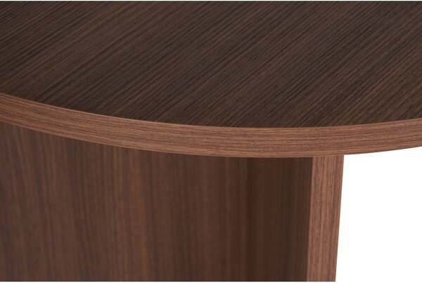 Étkezőasztal diófa dekorral 89,5x180 cm Sablin – Kalune Design