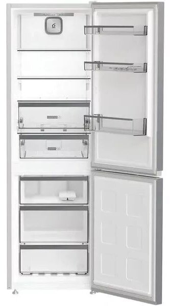 Whirlpool WHK 25364 XP4E, alulfagyasztós, Hűtő:210L, Fagyasztó:106L, Total No frost hűtőszekrény