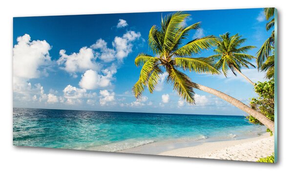 Konyhai dekorpanel Maldív-szigetek strand