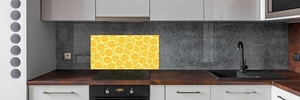 Konyhai dekorpanel Szelet citrom