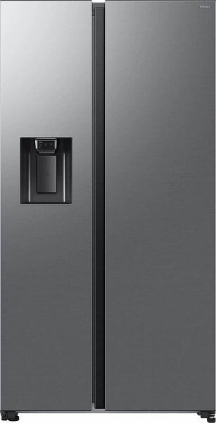Samsung RS70F64KETEO Side-by-Side hűtőszekrény AI Energia üzemmóddal 640 L, matt metál