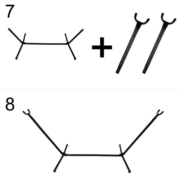 Kétszemélyes függőágy állvánnyal + tároló táska 200cm 100kg