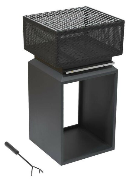 Cattara Kocka Tűzrakóhely grillráccsal