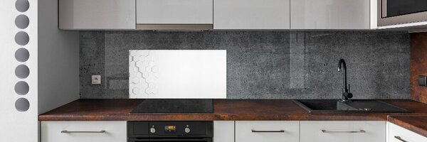 Konyhai fali panel Hatszög háttér