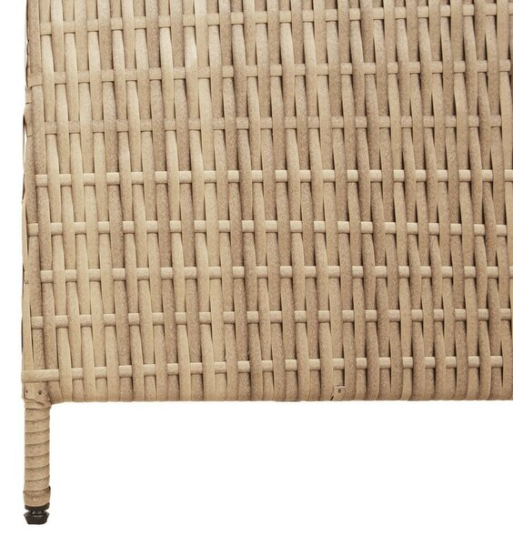 Szobai elválasztók Bézs Fa, Szövet 4 panel, 200 cm magasság