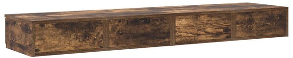 Éjjeli Asztalok Füstölt tölgy Tömör tölgy 140 x 36,5 x 16,5 cm