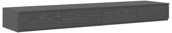 Éjjeli Asztalok Fekete tölgy Fa 150 x 36,5 x 16,5 cm