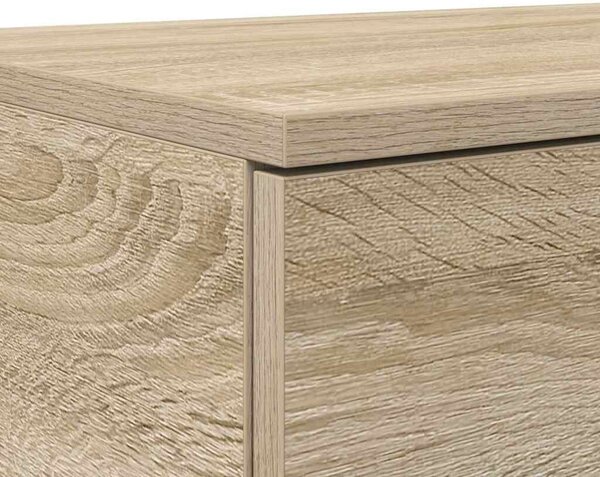 Ágyfiókok fiókkal sonoma tölgy 160 x 36.5 x 16.5 cm Faanyag