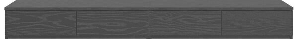 Éjjeli Asztalok Fekete tölgy Fa 150 x 36,5 x 16,5 cm
