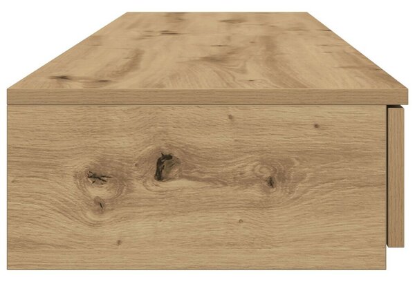Éjjeli Asztalok Kézműves Tölgy MDF Furnérral 140 x 36,5 x 16,5 cm