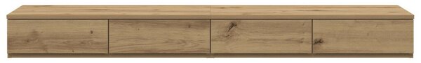 Éjjeli Asztalok Kézműves Tölgy MDF Furnérral 140 x 36,5 x 16,5 cm
