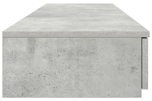 Éjjeli Asztalok Beton szürke Szerelt fa 160 x 36.5 x 16.5 cm