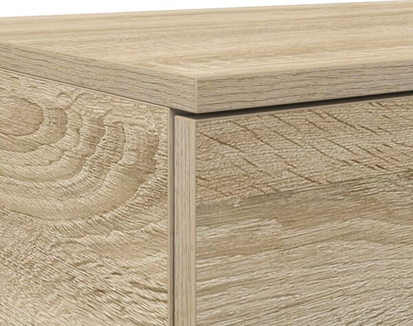 Éjjeli Asztal Sonoma Tölgy 120x36.5x16.5 cm Szerelt Fa