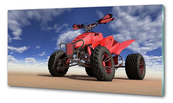 Hátfal panel konyhai Quad a sivatagban