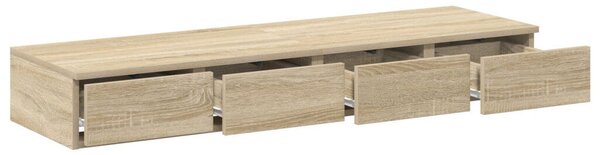 Éjjeli Asztal Sonoma Tölgy 120x36.5x16.5 cm Szerelt Fa