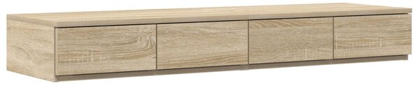 Éjjeli Asztal Sonoma Tölgy 120x36.5x16.5 cm Szerelt Fa
