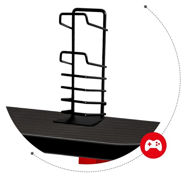 PC asztal Hyperion 5.0 (fekete). Akció -24%