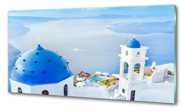 Konyhai falvédő Santorini, görögország