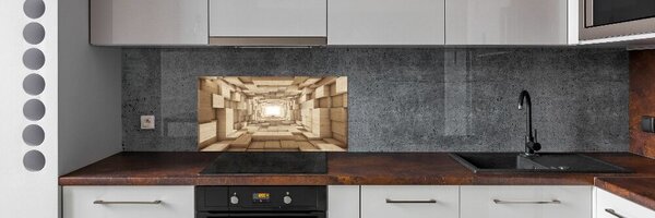 Konyhai fali panel Fa alagút