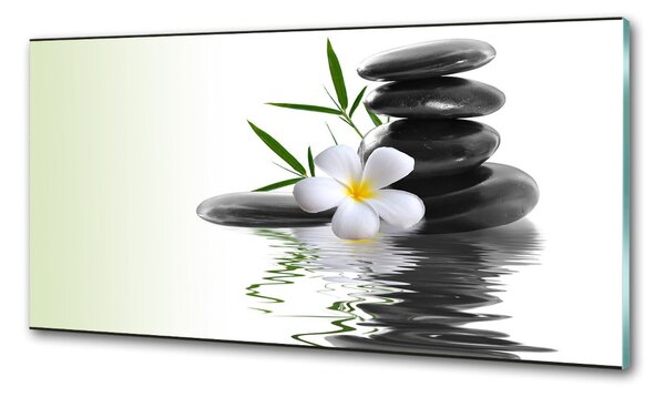 Konyhai falburkoló panel Zen kövek