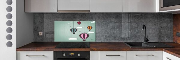 Konyhai falburkoló panel Repülő léggömbök