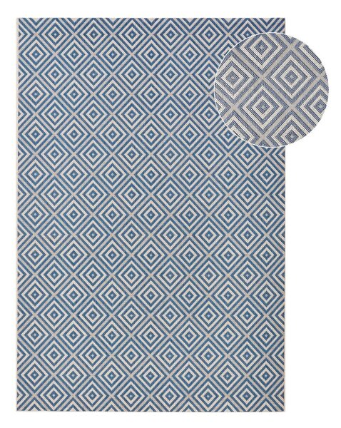 Karo kék kültéri szőnyeg, 160 x 230 cm - NORTHRUGS