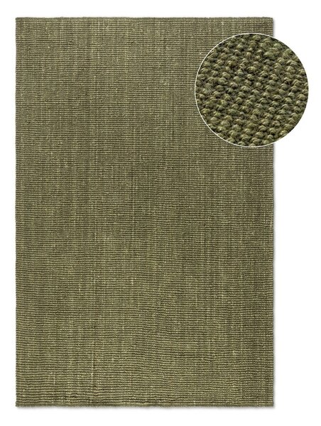 Khaki juta szőnyeg 60x90 cm Bouclé – Hanse Home