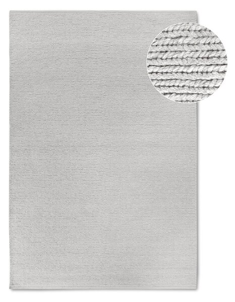 Világosszürke kézi szövésű gyapjú szőnyeg 120x170 cm Francois – Villeroy&Boch