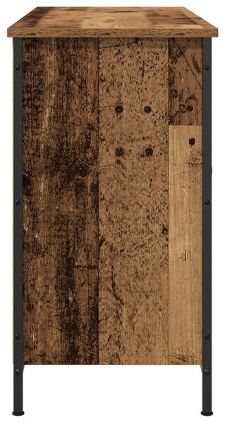 TV Szekrény Artisan Tölgy 101x35x65 cm Műanyag és Acél