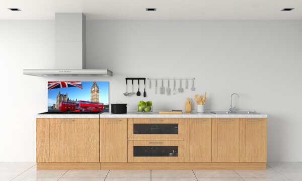 Hátfal panel konyhai Bus london