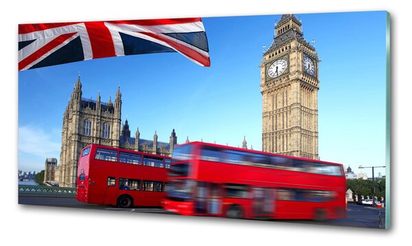Hátfal panel konyhai Bus london