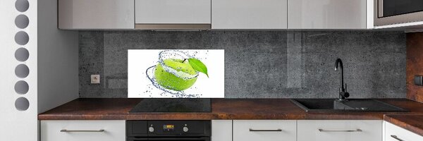 Konyhai hátfalpanel Zöld alma