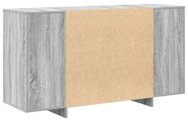 Szürke Komód Szürke sonoma Műgyanta 135 x 41 x 75 cm Szürke Komód