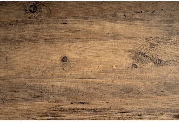 Íróasztal borovi fenyő dekorral 60x240 cm Twin – Kalune Design