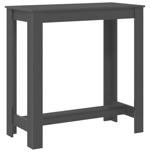 Fekete Tölgy Bárasztal 102x50x103,5 cm Mérnöki Fa
