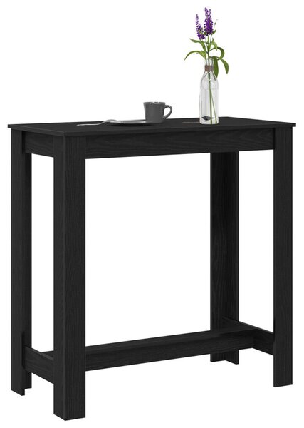 Fekete Tölgy Bárasztal 102x50x103,5 cm Mérnöki Fa