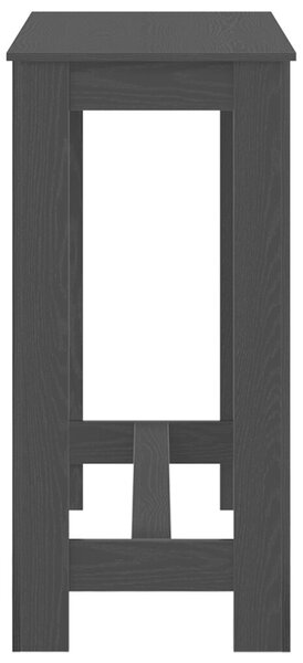 Fekete Tölgy Bárasztal 102x50x103,5 cm Mérnöki Fa