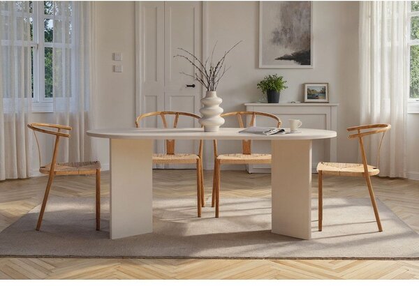 Mérsékelten fényes étkezőasztal 89,5x180 cm Sablin – Kalune Design