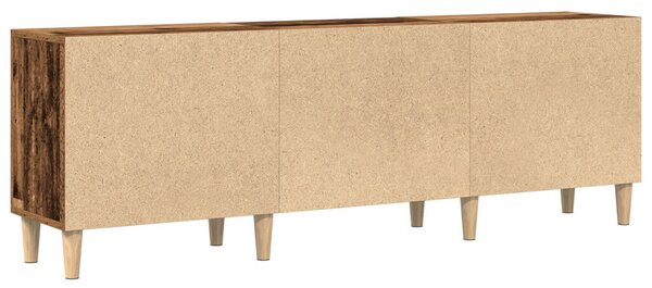 TV Szekrény Régi Fa 150x30x50 cm Műanyag Fa