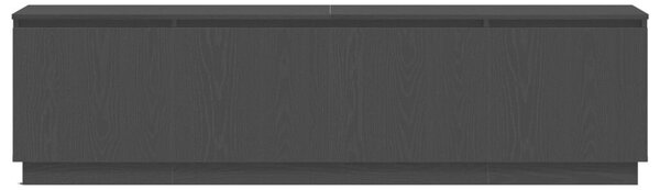 TV állvány LED-del Fekete Tölgy 180x38x49 cm Műanyag