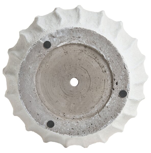 Virágcserép LUNGAU 35 cm Fehér