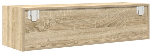TV Szekrény Sonoma Tölgy 100x31x25,5 cm Mérnöki Fa